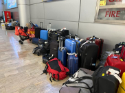  أزمة الحقائب في مطار اللد مستمرة !